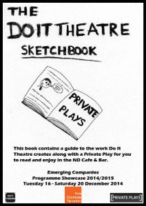The Do It Theatre Sketchbook_PrivatePlays_Cover